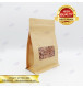 Túi đáy bằng zipper giấy kraft nâu cửa sổ (1kg)